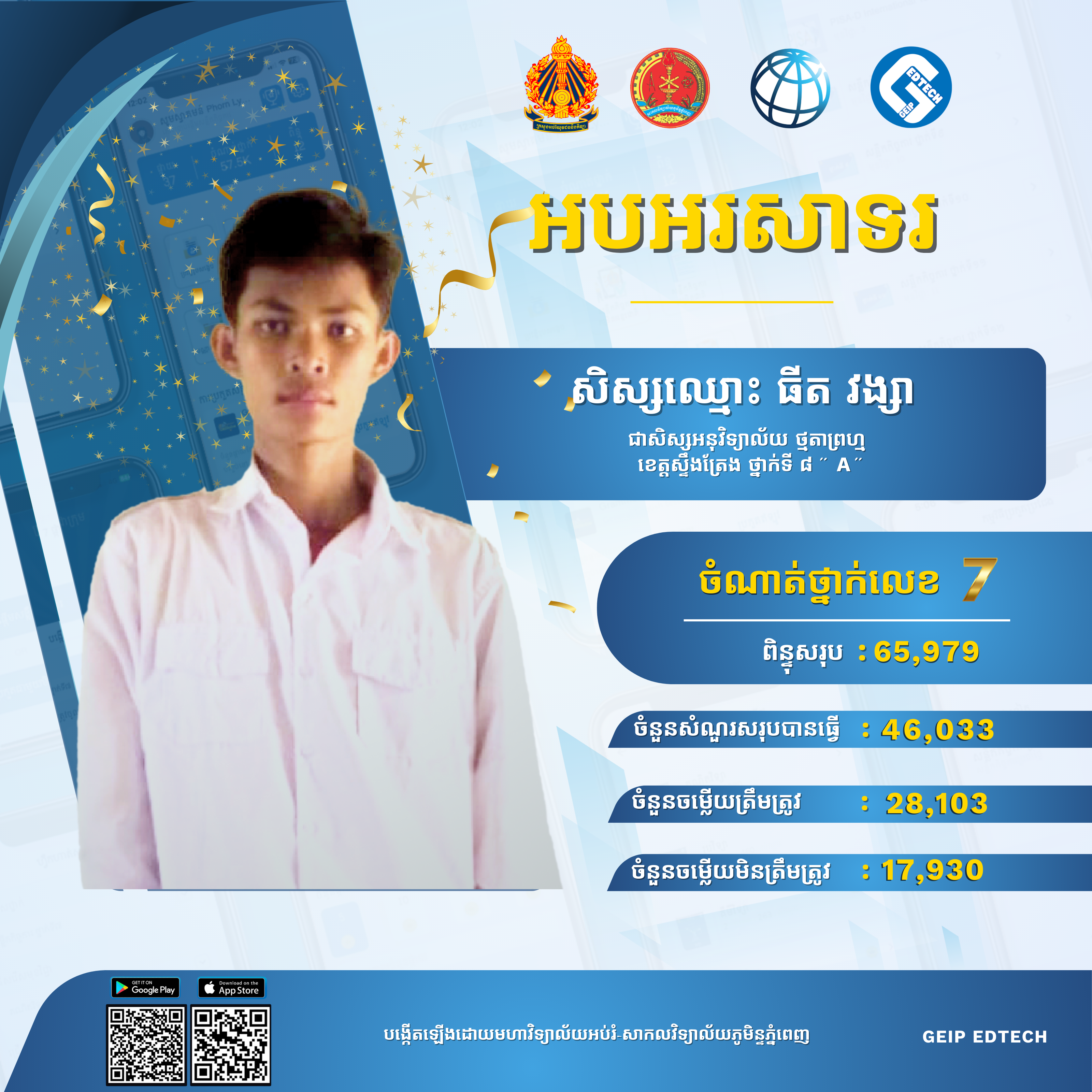 ព័ត៌មានលម្អិត